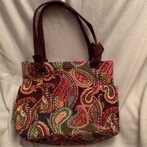 Vera Bradley Hadley Tote Heirloom Paisley NWT